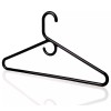 Unbranded Plastic Hangers HD Heavy Duty, 16 Pcs. Black Color,
