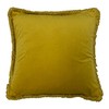 furn. Fleura Cushion Cover, Polyester, Ochre, 50 x 50cm
