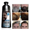 Mokeru Beard Dye Shampoo for Men Beard Dying Removal White