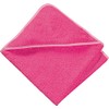 Baby Butt Terry Hooded Bath Towel 100x100 cm Pink