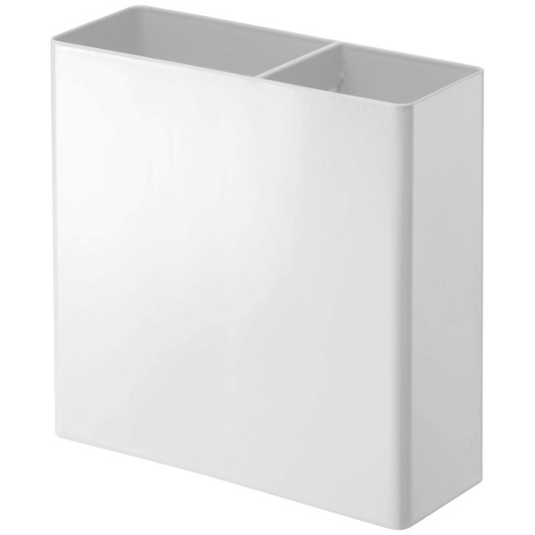 Yamazaki 5146 Magnetic Kitchen Tool Stand, White, Approx. W 5.3