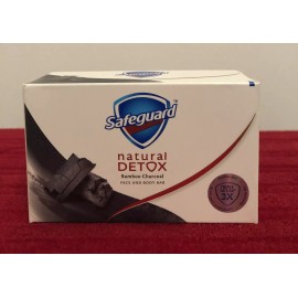 Safe-Guard 1- Safeguard Natural Detox Soap 108g Charcoal Bamboo