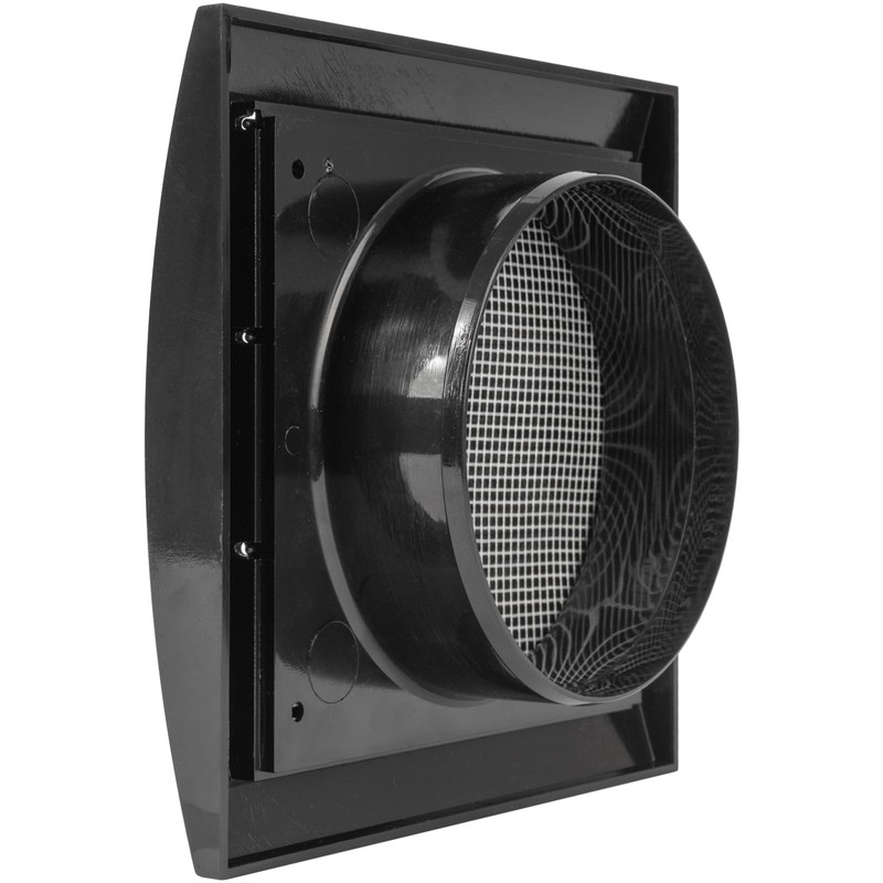 Vent Systems Ø100 mm / 4" Inch - Black Air