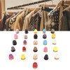 26pcs Screwback Studs Nailheads Lightweight Rust Proof Zinc Alloy Flat
