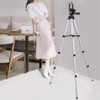 Portable Phone Tripod 110cm Extendable Stand with 1/4 Inch Screw