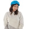 Newsboy Cabbie Baker - Gorra de boina para mujer, visera