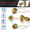 Ktehloy 400Pcs Threaded Inserts, M2 M2.5 M3 M4 M5 M6