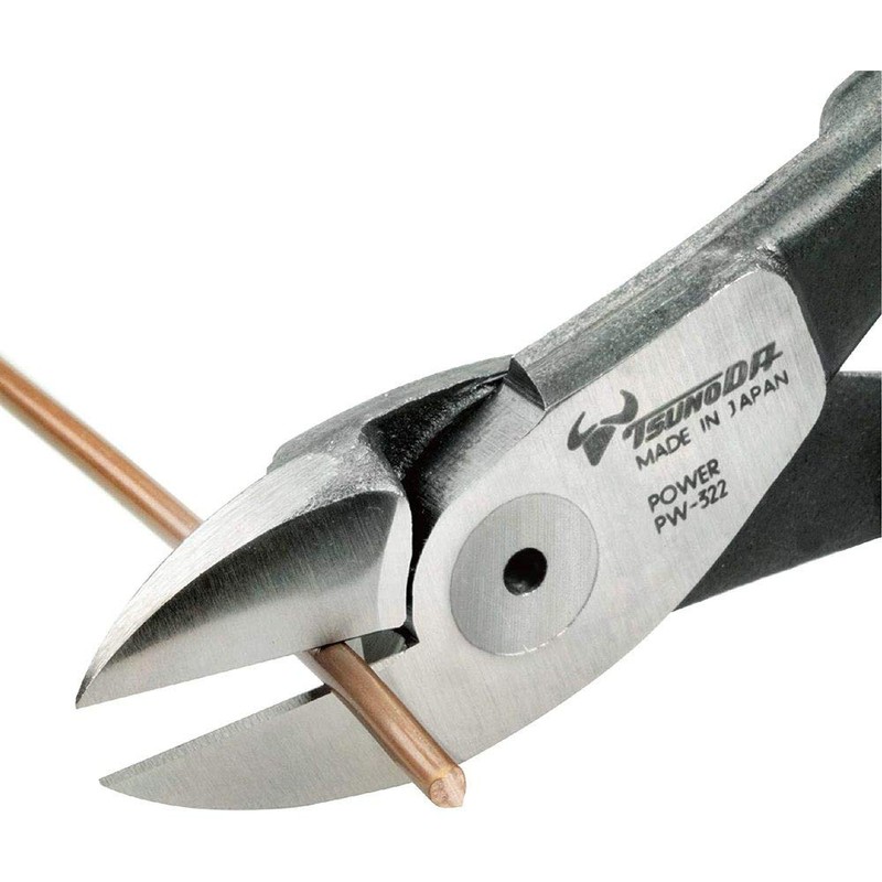 Tsunoda Electric Power Nipper Strong Blade 6.3 inches (160 mm)