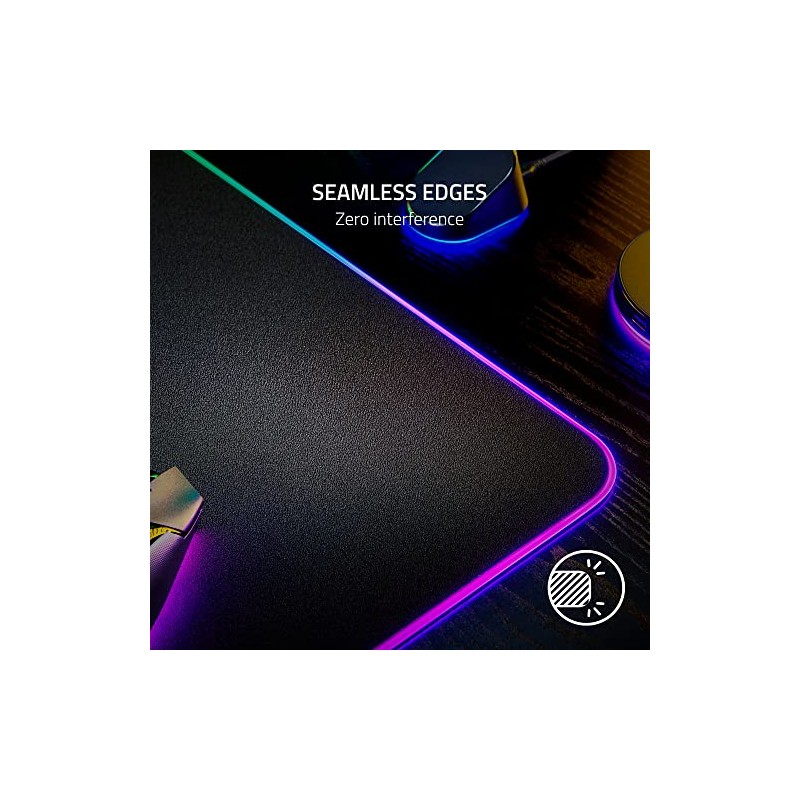 Razer Strider Chroma - Alfombrilla para Ratón Gamer Extendida