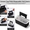 Griddle Grease Catcher for Blackstone Grill with 10 Pack Grease