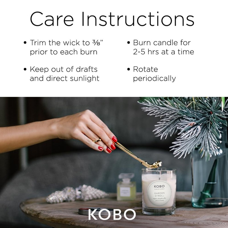 KOBO Garden Stroll Scented Candle (11 oz) | Coastal Collection,