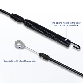 532435111 435111 Cable Clutch for AYP Husqvarna Craftsman Poulan 42'' 197257 408714 YT3000 YT4000 DYS4500 DY4500 Lawn Mower