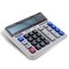Large Computer Electronic Calculator Counter Solar & Battery Power 12