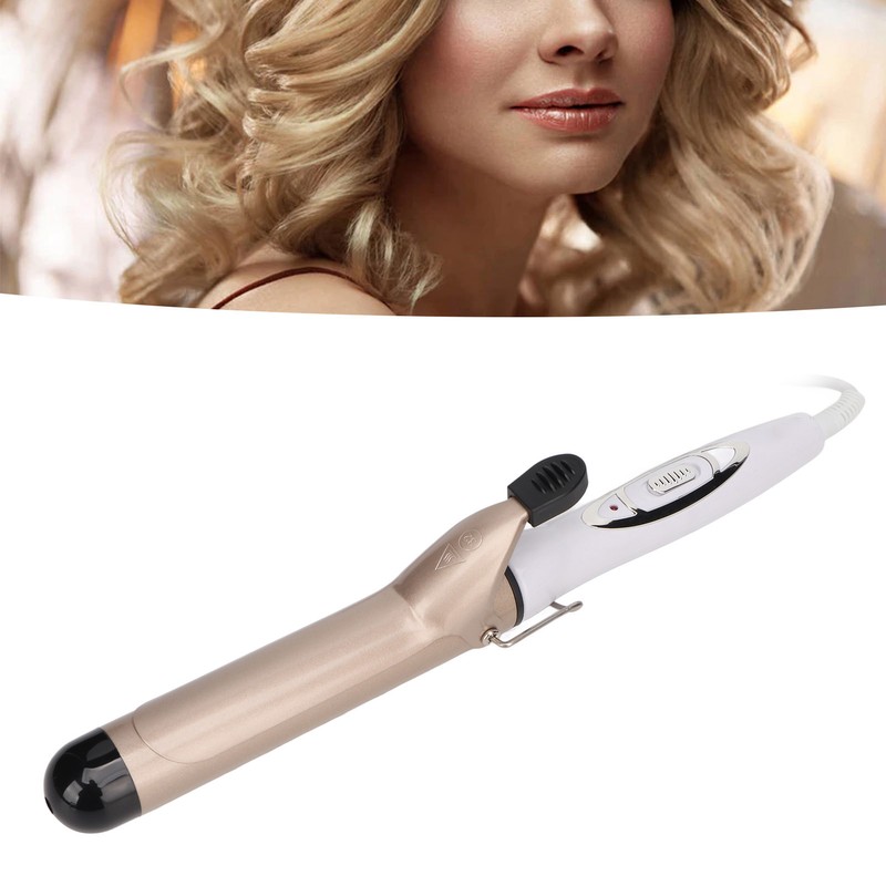 Hair Curling Iron Ceramic Prevent Scald Negative Ion Portable Hair