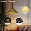 Metal Lamp Shade for Floor lamp, Torchiere Lamp Shade Replacement,