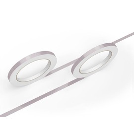 Rvinyl 3M 50 Silver Gloss Vinyl Pinstriping Tape - Vinyl Striping Lines Stickers, Striping (3/4in x 150ft Roll)