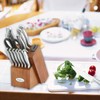 Marco Almond® Knife Block Set, KYA26 Knife Set with Block,