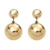 LaBling Double Sided Pearl Earrings - Pearl Front Back Earrings