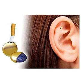 Greendou 2 imanes magnticos de terapia para dejar de fumar, para terapia de odo, prdida de peso, acupresin                                            