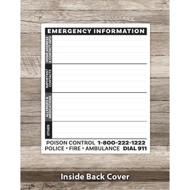 Business Card Magnet Notepads and Designer Envelopes, Peel and Stick Your Business Card, Year Round Magnetic Marketing Supply (Pack of 100, Produce Grocery List)