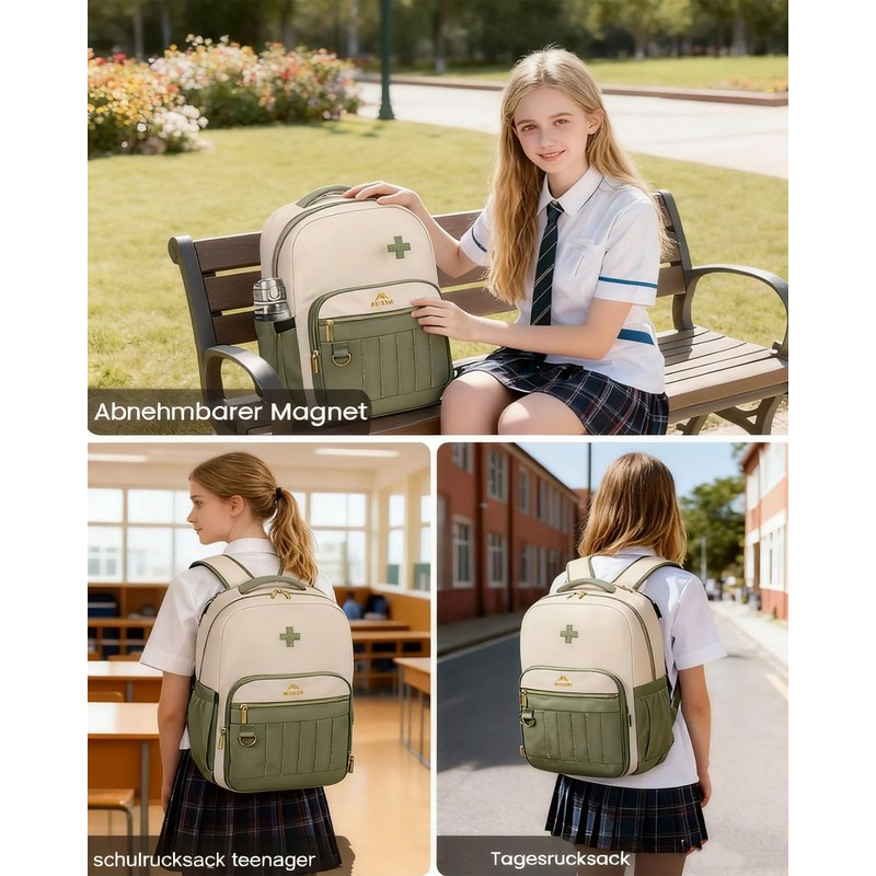 MATEIN Backpack Olive Green