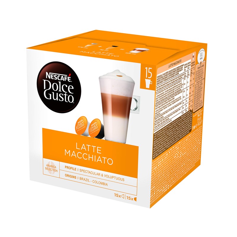 NESCAFÉ Dolce Gusto Latte Macchiato Coffee Pods 30 Capsules (45