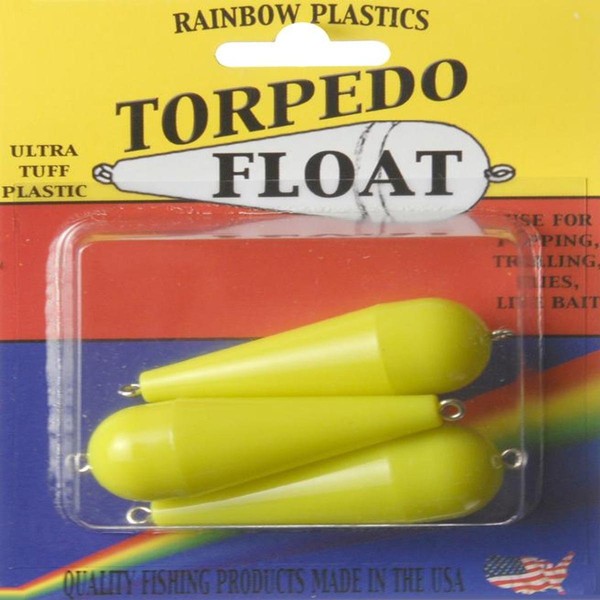 Rainbow Plastics Torpedo Float Fishing Equipment, 1/4 oz, Chanteuse
