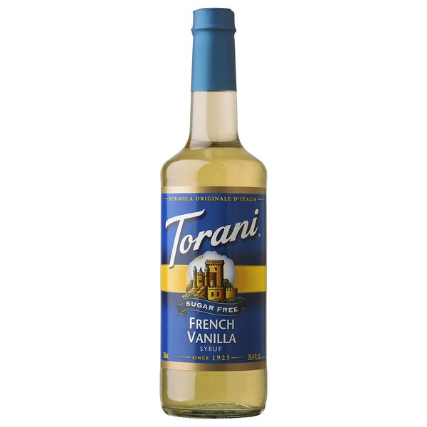 Torani Sugar Free French Vanilla Syrup, 25.35 Oz