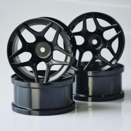 MRC Large Diameter Wheels Diameter 2.1 inches (54 mm), 4 Pieces, Black