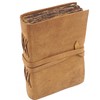 Craftezo Vintage Leather Journal - Antique Leather Bound Journal Writing