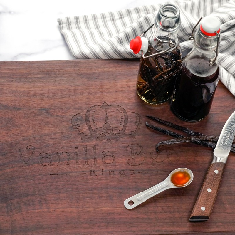 5 Organic Madagascar Vanilla Beans. Whole Grade A Vanilla Pods