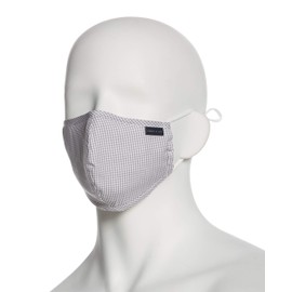 Perry Ellis Standard Reusable Rounded Woven Fabric Face Masks (Pack of 3, Assorted Prints and Colors)