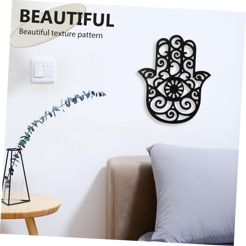 Mobestech Hamsa Hand Evil Decor Boho Hanging Decoration for Living