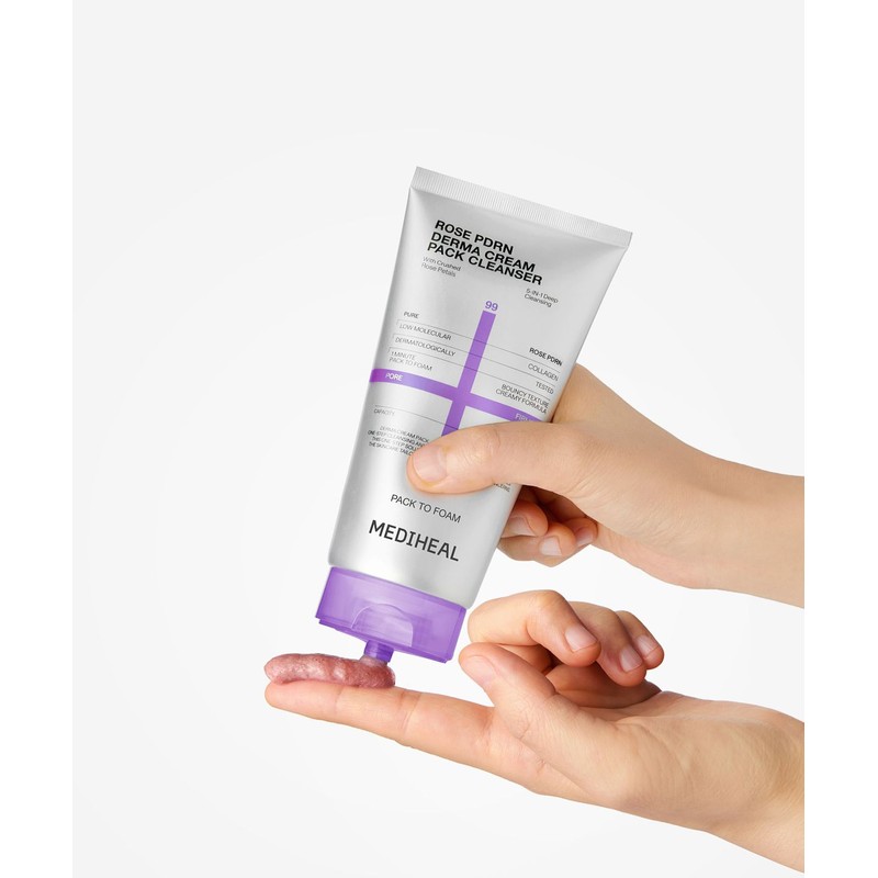 Mediheal [2pack] Derma Cream Pack Cleanser 120ml 2 Types Choose