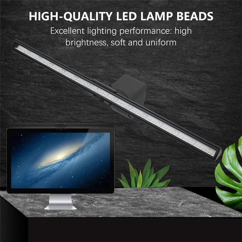 26cm Computer Screen Monitor Light Bar E-Reading Lamp with Bi-Color