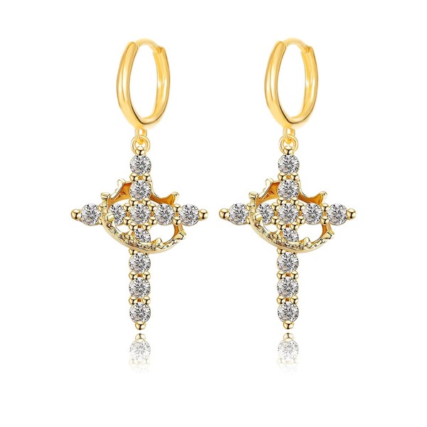 Ladies' accessories are fashionable and luxurious, adorned with zircon cross