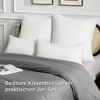 Bedsure Cushion Cover 40 x 80 cm Cotton White -