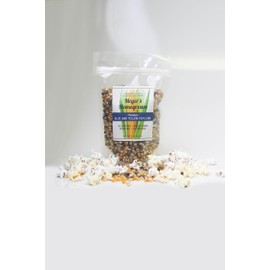 Meyer's Homegrown Premium Blue and Yellow Popcorn, 1lb Bag, No GMO/Peanuts/Tree Nuts, Crunchy Butterfly Flakes, Your New Favorite Snack