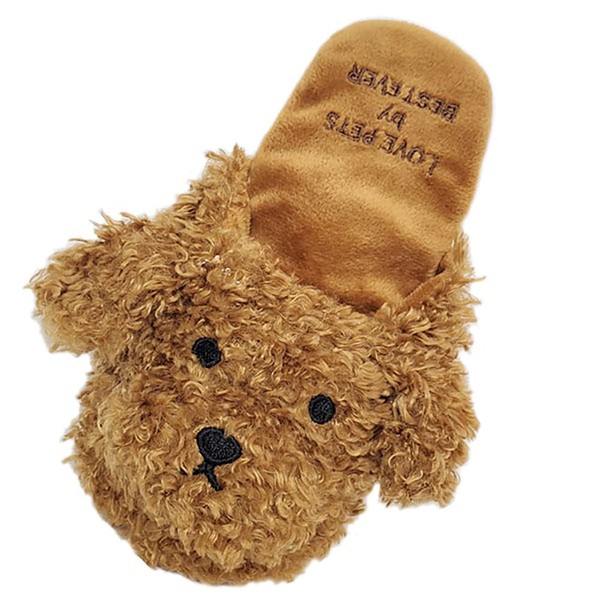 LOVE PETS by BESTEVER, Slippers, Toy Poodle, Snack Pocket, Dog, Cat, Toy, Pet Toy, Sound, Play Together, Best Ever Japan
