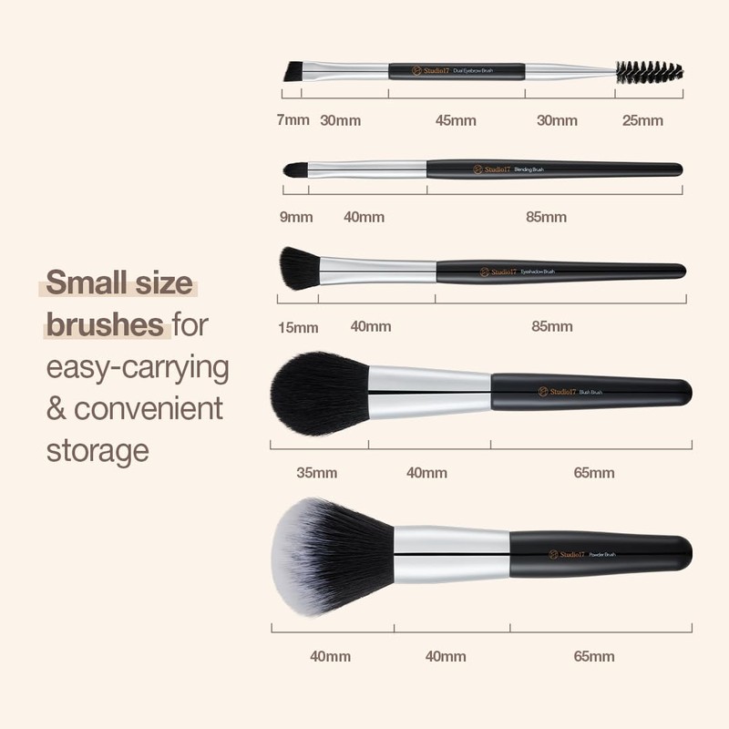 Studio17 [Studio17]Portable Makeup Brush Set