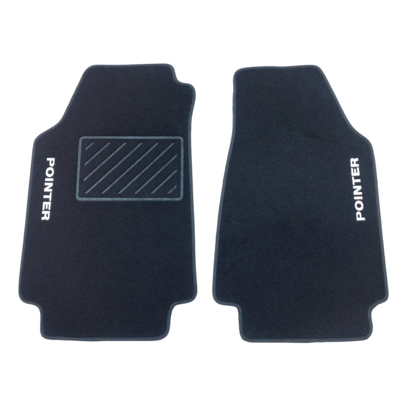Set 4 Tapetes Original Vw Pointer 1998-2010 Alfombra Negro