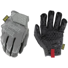 Mechanix Wear Box Cutter™ Warehousing Work Gripper Gloves (Small, Grey)