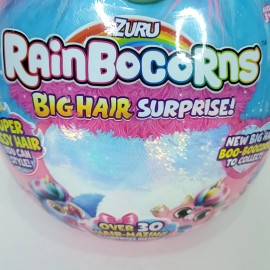 ZURU Rainbocorns Big Sassy Hair Surprise Plush Toy 30+ Hair-Mazing Surprises