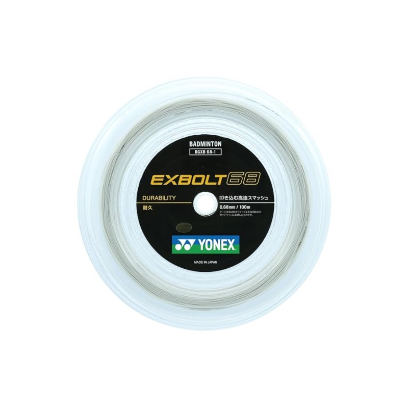 YONEX YONEX Badminton String EXBOLT 68 Exbolt 68 100m Roll