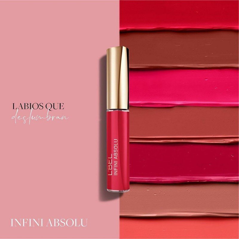 L'Bel INFINI ABSOLU Liquid Matte Lipstick • NO TRANSFER •