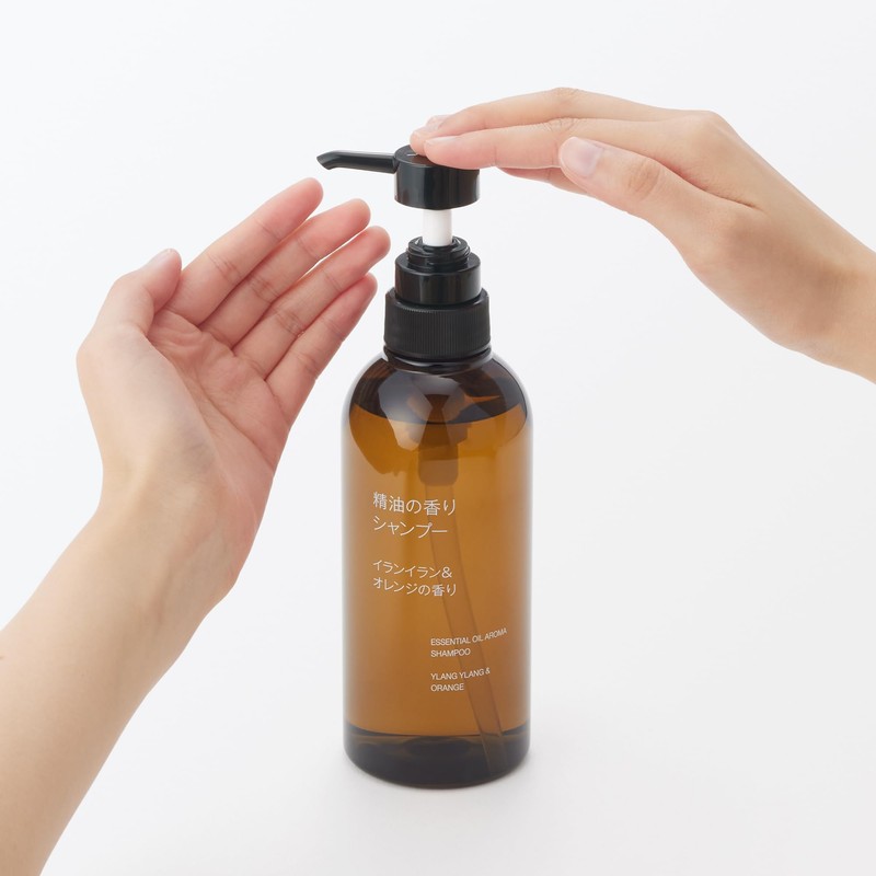 MUJI OAR33A4A Essential Oil Scent Shampoo, Ylang-Ylang & Orange Scent,