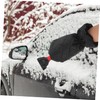 Outanaya Car Ice Scraper Set with Gloves Adjustable Windshield Snow
