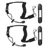 Kayak Canoe Paddle Safety Rope Holder Clip Boat Mount Kit