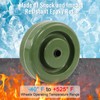 NINOSO High Temperature Caster Wheels, 4" x 1.5" Heavy Duty