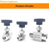 1/8 1/4 1/2 Inch NPT Needle Valves 304 Stainless Steel